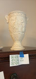 White Decorative Urn Vase and Bird Ring Holder Dish - thumbnail 1 of 5