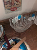 Cut Glass Bowl and Small Dish - thumbnail 1 of 5