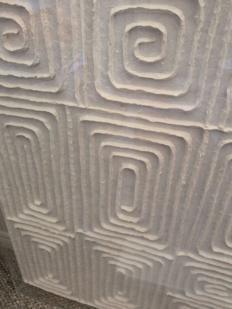 Framed Abstract Textured Wall Art Panel - image 5 of 5