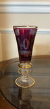 Cardinal-Themed Decor Items and Purple Glass Vase - thumbnail 3 of 11