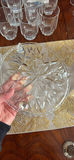 Three LED Pillar Candles with Glass Tray - thumbnail 3 of 5