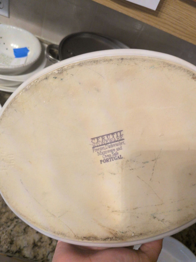 H&H Hotel White and Cerutil Stoneware Baking Dishes - image 4 of 4