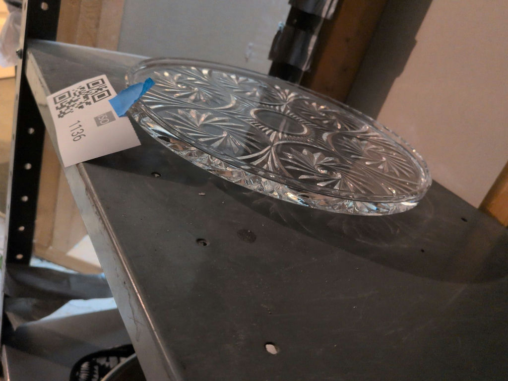 Glass Serving Plate - image 3 of 4