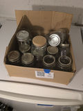 Assorted Glass Storage Jars with Lids - thumbnail 2 of 5