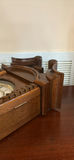 Wooden Quartz Wall Pendulum Clock - thumbnail 2 of 7