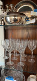 Set of 10 Cut Crystal Stemware Glasses - thumbnail 2 of 6