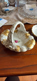 Hammered Bone China Three-Section Serving Dish and Decorative Basket - thumbnail 6 of 18