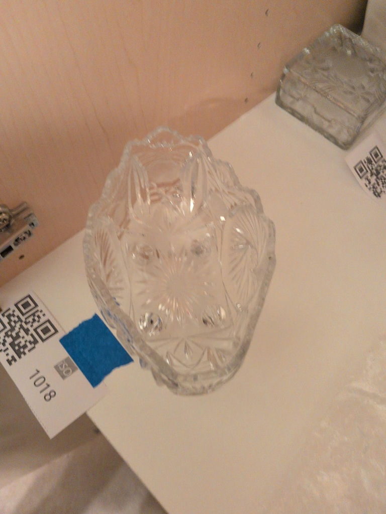 Cut Glass Footed Bowl - image 3 of 4