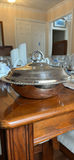 Silver-Tone Covered Serving Bowl - thumbnail 6 of 7
