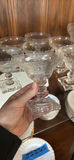 Set of 7 Cut Crystal Dessert Coupe Glasses - thumbnail 2 of 6
