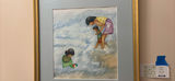 Framed Beach Scene Painting - thumbnail 3 of 4