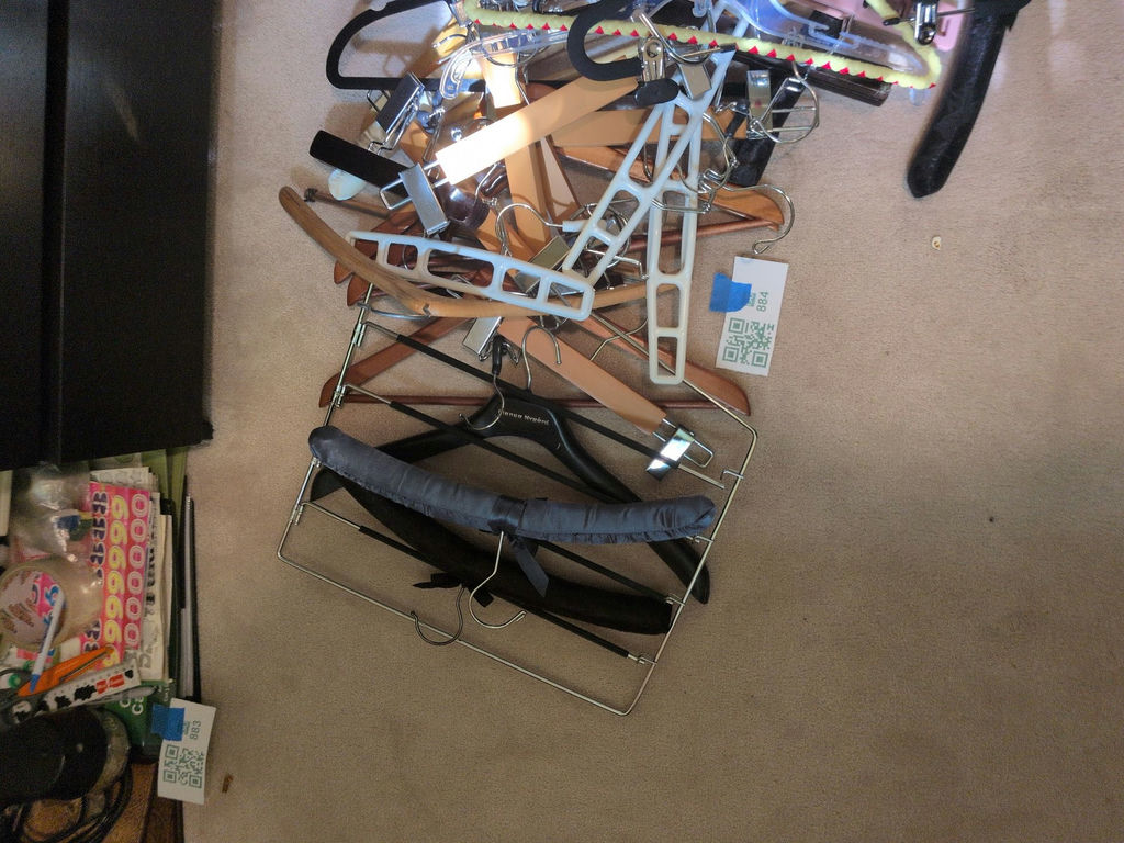 Assorted Clothing Hangers - image 5 of 5