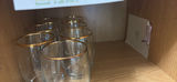 Set of Gold Rim Drinking Glasses - thumbnail 2 of 3