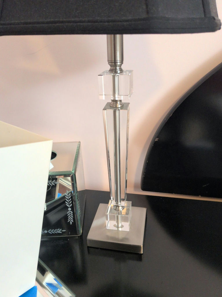 Table Lamp with Black Shade - image 2 of 5