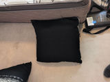 Pair of Black and White Floral Throw Pillows - thumbnail 6 of 6