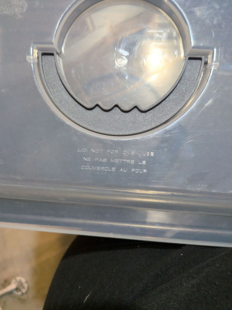 Plastic Bread Box, Covered Tray, and Clear Organizer Bins - image 6 of 7