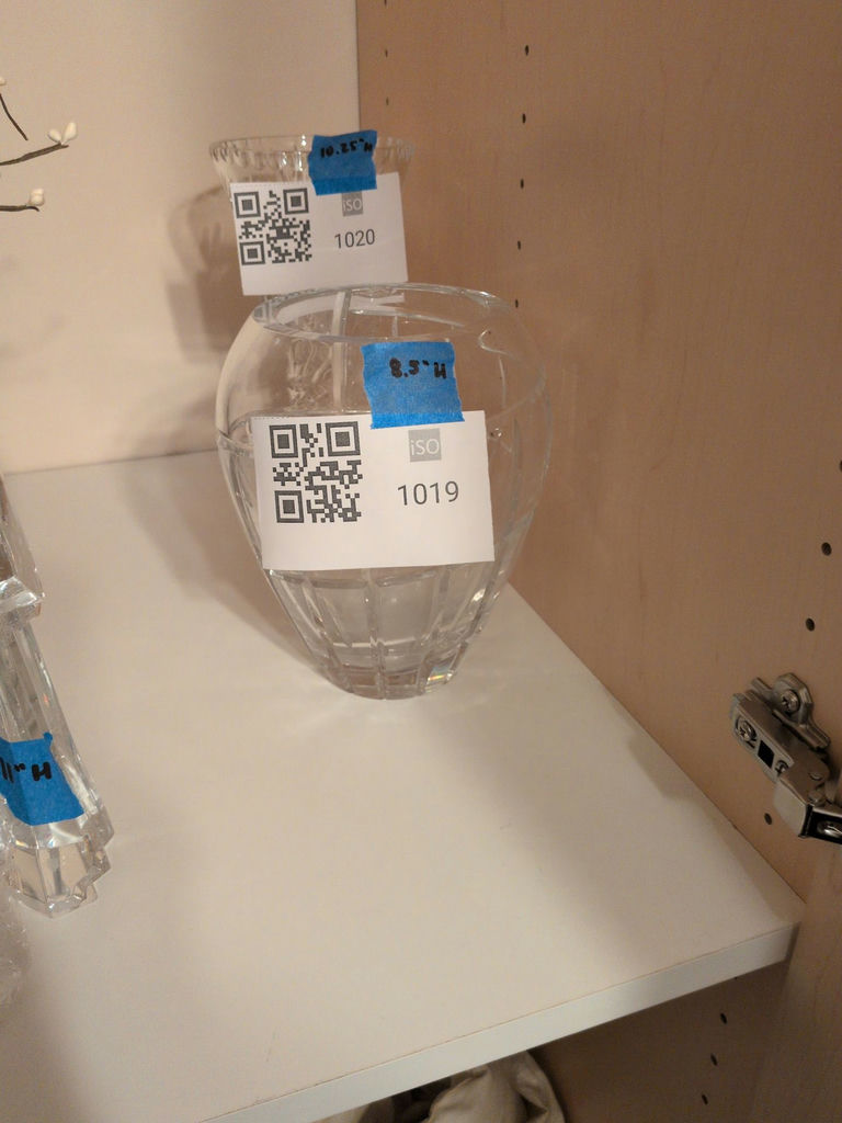 Cut Crystal Glass Vase - image 6 of 6
