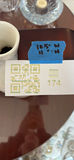 Decorative Ceramic Bottle Vase and Glass Cube Vase - thumbnail 9 of 9