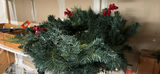 Assorted Holiday Wreaths and Decorative Snowflake Wreath Holder - thumbnail 5 of 6