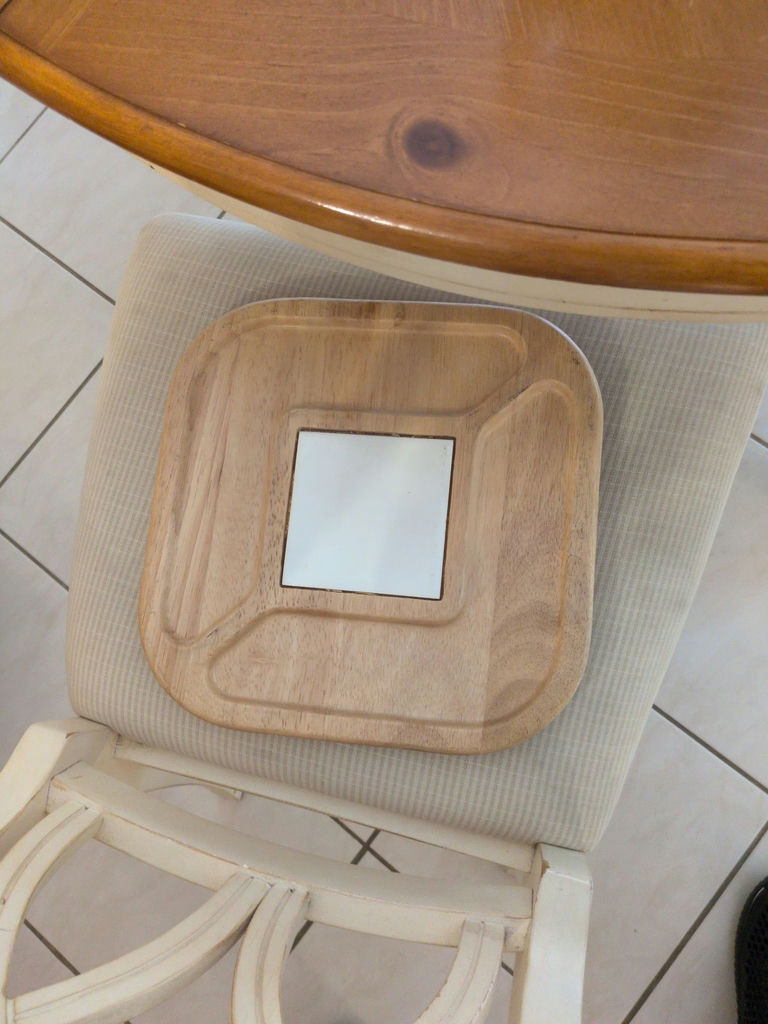 Wood Serving Trays and Wooden Bowl - image 2 of 4