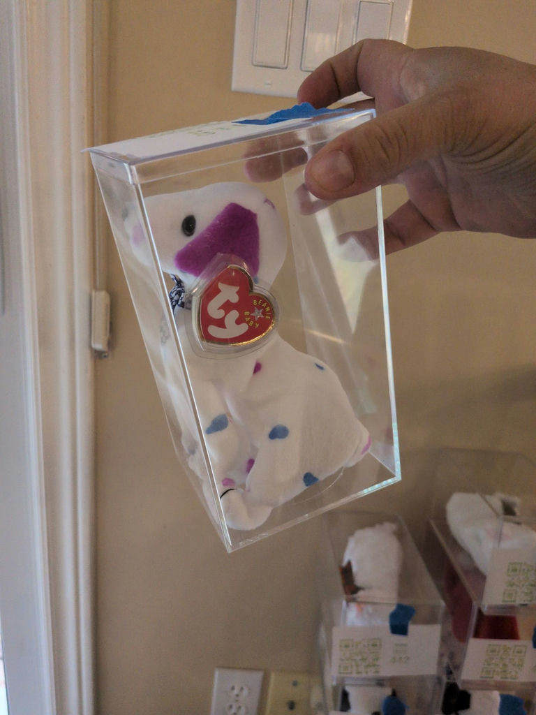 TY Beanie Baby Plush Toy in Display Case - image 3 of 3