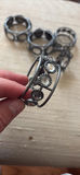 Decorative Napkin Ring Set with Faux Gem Accents - thumbnail 3 of 5