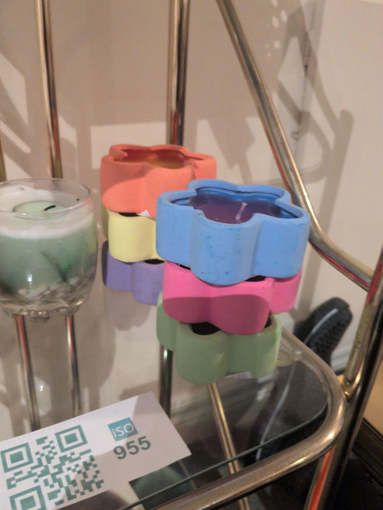 Assorted Decorative Candles and Candle Holders - image 2 of 7