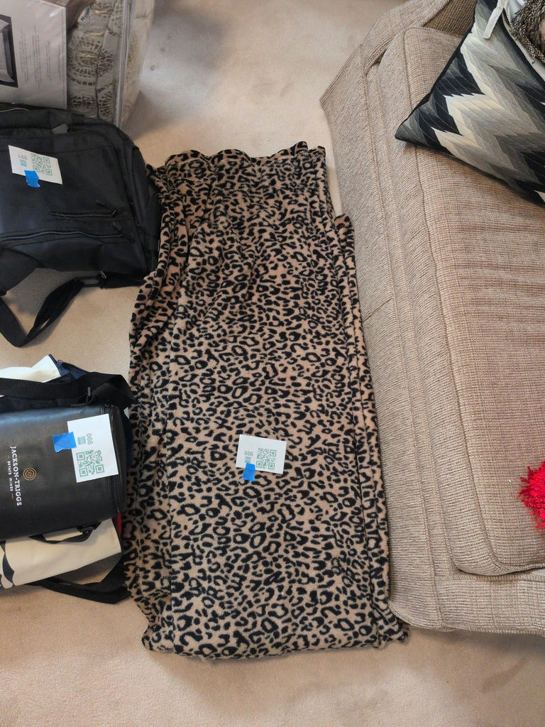 Leopard Print Throw Blanket - image 2 of 3