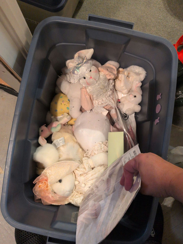 Easter Decorations and Plush Bunny Assortment - image 4 of 4