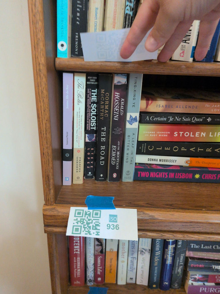 Bookshelf with Assorted Books - image 2 of 4