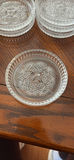 2 Sets of Clear Pressed Glass Coasters, Pimpernel Christmas Coasters - thumbnail 4 of 14
