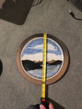 Two Decorative Ceramic Landscape Wall Plates - thumbnail 3 of 7