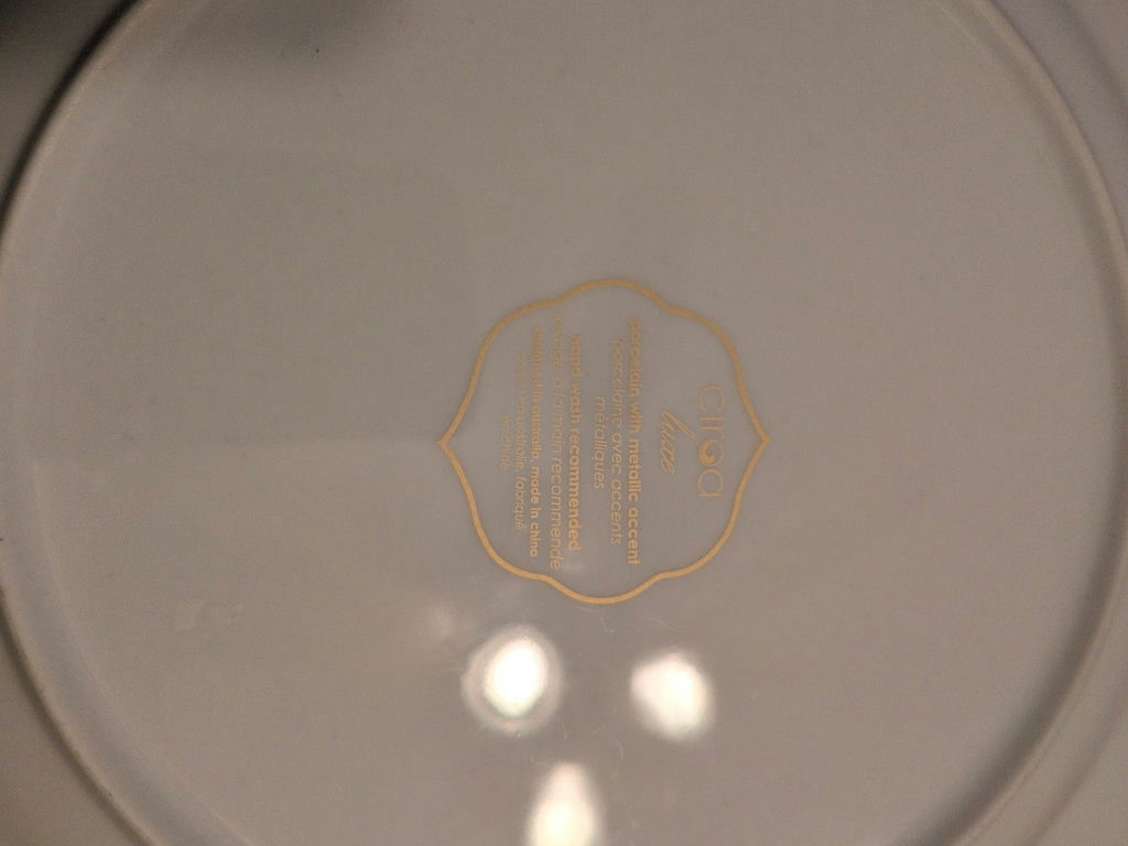 Circo Home Porcelain Accent Plates - image 4 of 4