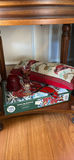 Cardinal-Themed Decor Items and Purple Glass Vase - thumbnail 1 of 11