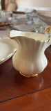 Royal Albert Bone China Val D'Or Creamer, Sugar Bowl, and Tray - thumbnail 8 of 10