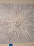 Abstract Textured Floral Canvas Wall Art - thumbnail 2 of 4