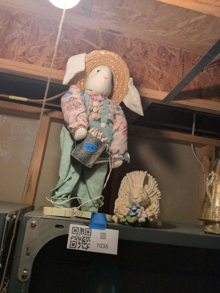 Rabbit Figurines and Bunny Doll Decoration - image 1 of 6