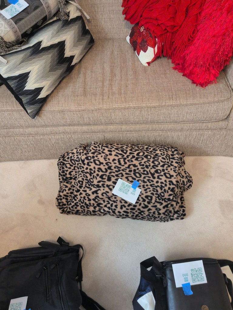 Leopard Print Throw Blanket - image 1 of 3