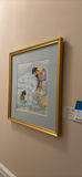 Framed Beach Scene Painting - thumbnail 2 of 4