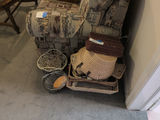 Assorted Wicker and Metal Baskets - thumbnail 1 of 5