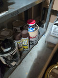 Assorted Paint Cans and Rust-Oleum LeakSeal Spray Cans - thumbnail 3 of 4