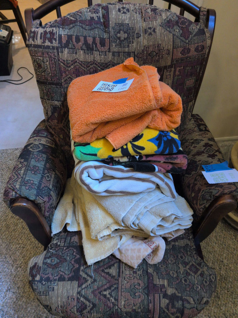 Assorted Towels and Beach Towels - image 1 of 5