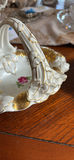 Hammered Bone China Three-Section Serving Dish and Decorative Basket - thumbnail 7 of 18