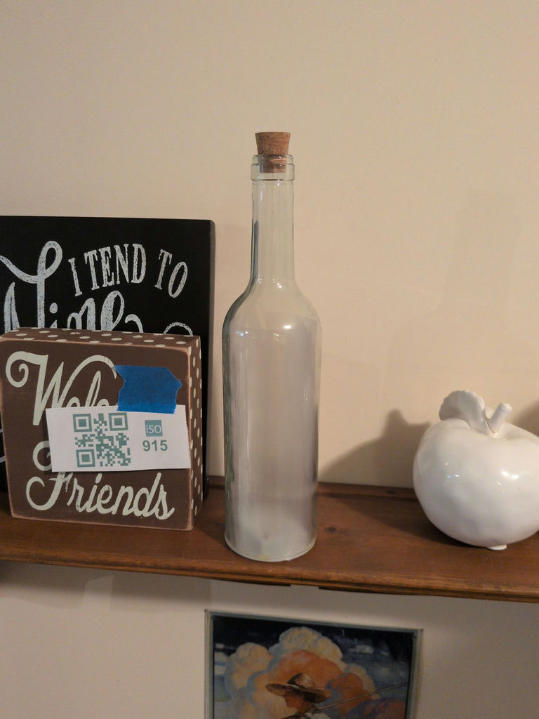 Decorative Wall Signs and Glass Bottle - image 2 of 7