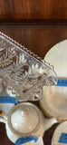 Cut Glass Serving Tray and Crystal Covered Dishes - thumbnail 5 of 14