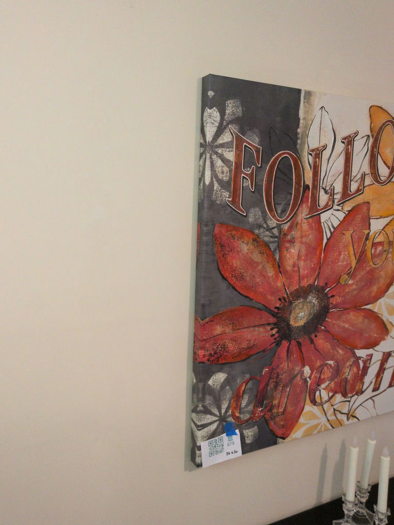 Floral "Follow Your Dreams" Wall Art - image 5 of 6