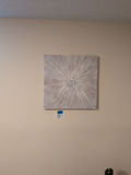 Abstract Textured Floral Canvas Wall Art - thumbnail 1 of 4