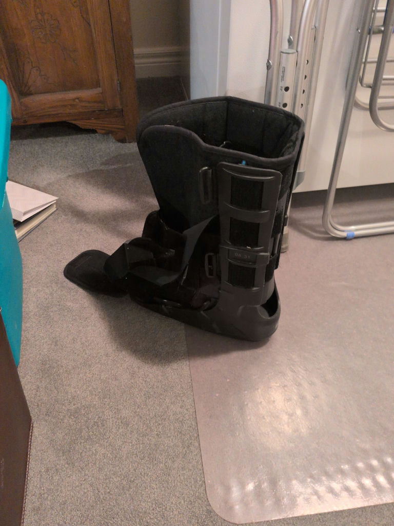 Walking Crutches and Medical Walking Boot - image 2 of 6