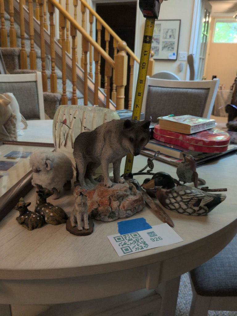 Assorted Wildlife Figurines and Framed Wildlife Print - image 2 of 13