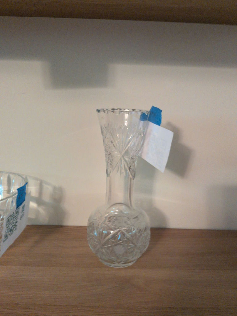 Cut Glass Bud Vase - image 3 of 4